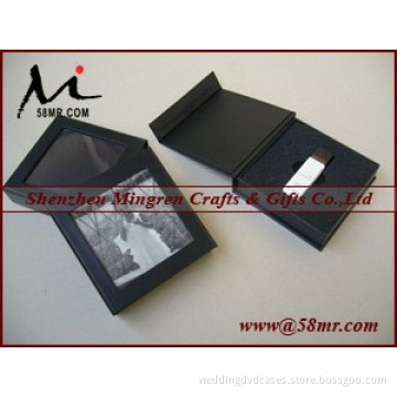 Custom USB Flash Drive Magnet Boxes Wedding Packaging Gift Box Holder